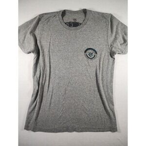 Veece Company Creative Collective Graphic T-Shirt Mens Small Gray Short Sleeve